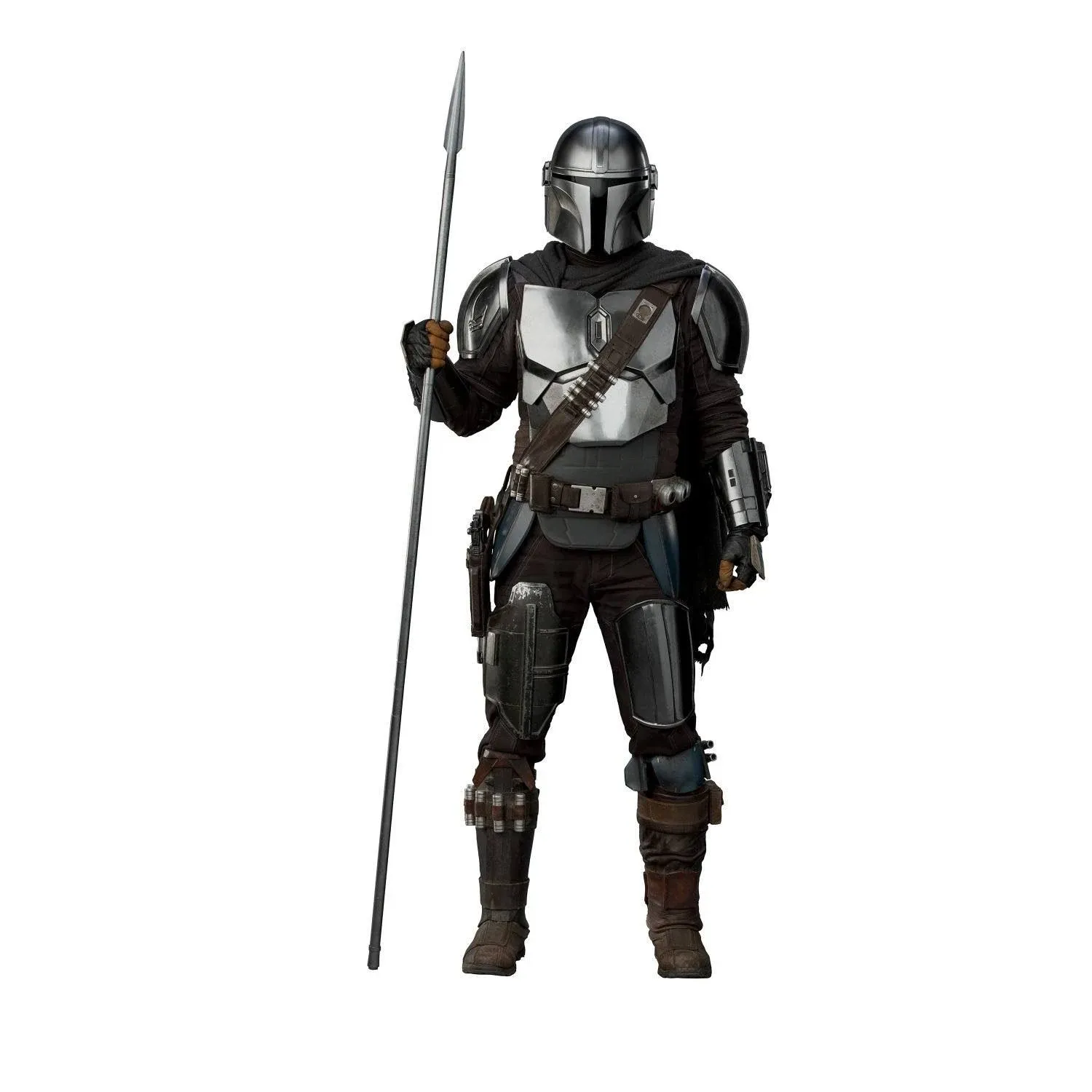 RoomMates RMK4889GM Mandalorian in Beskar Peel and Stick Decals, Brown, Gray, Black