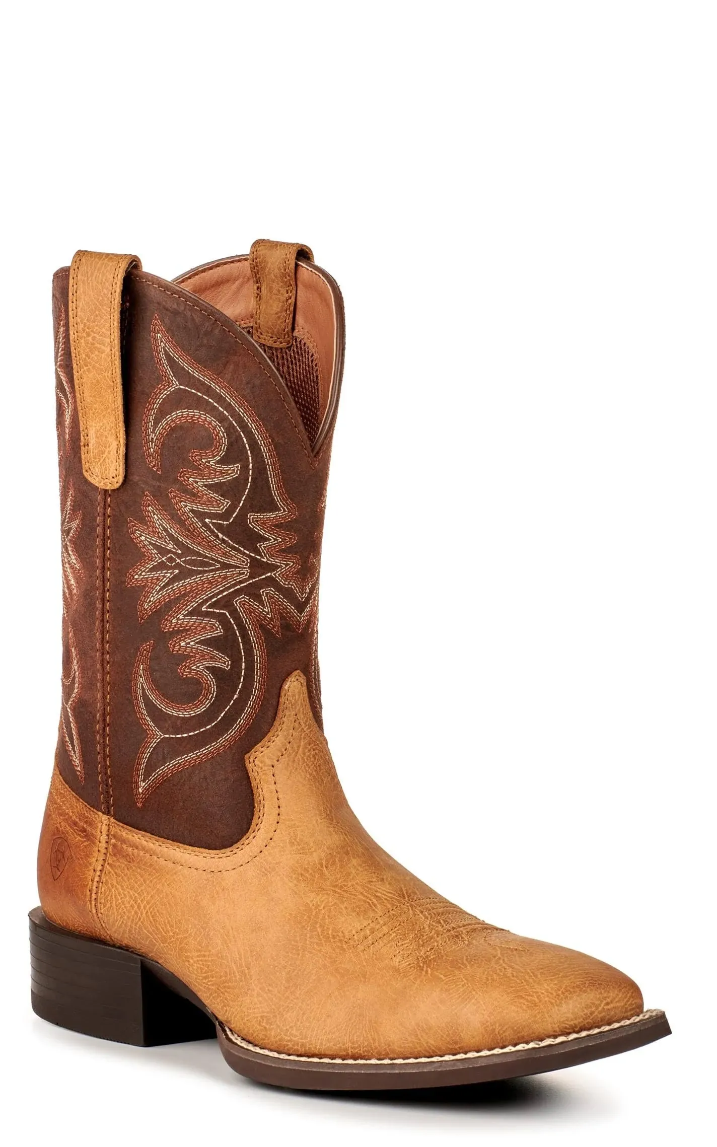 10042392 Men's Sport Pardner Square Toe Western Boot by Ariat