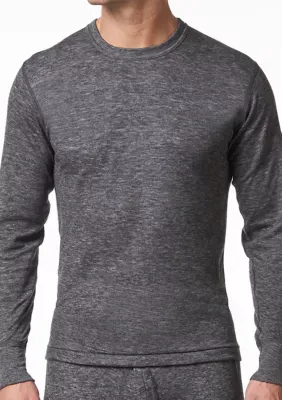 Stanfield's Men' S 2 Layer Merino Wool Blend Thermal Long Sleeve Shirt, Grey, X-Large