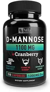 D-Mannose with Cranberry Extract for Bladder & Urinary Tract Health*