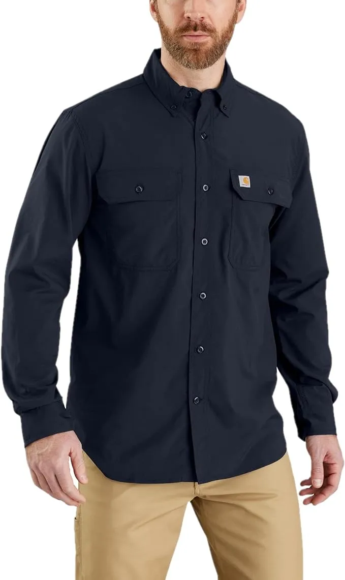 Carhartt Men's Force Solid Long Sleeve Shirt