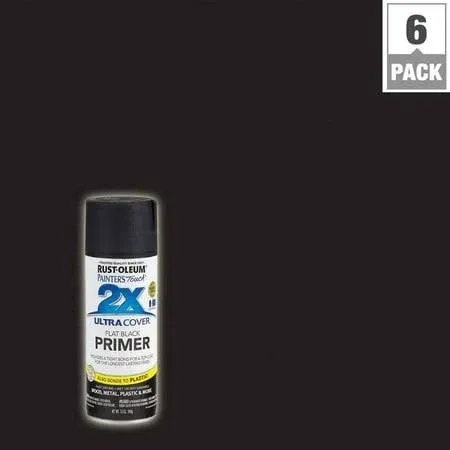 Rust-Oleum Ultra Cover Red Flat 2x Primer Spray 12 oz.