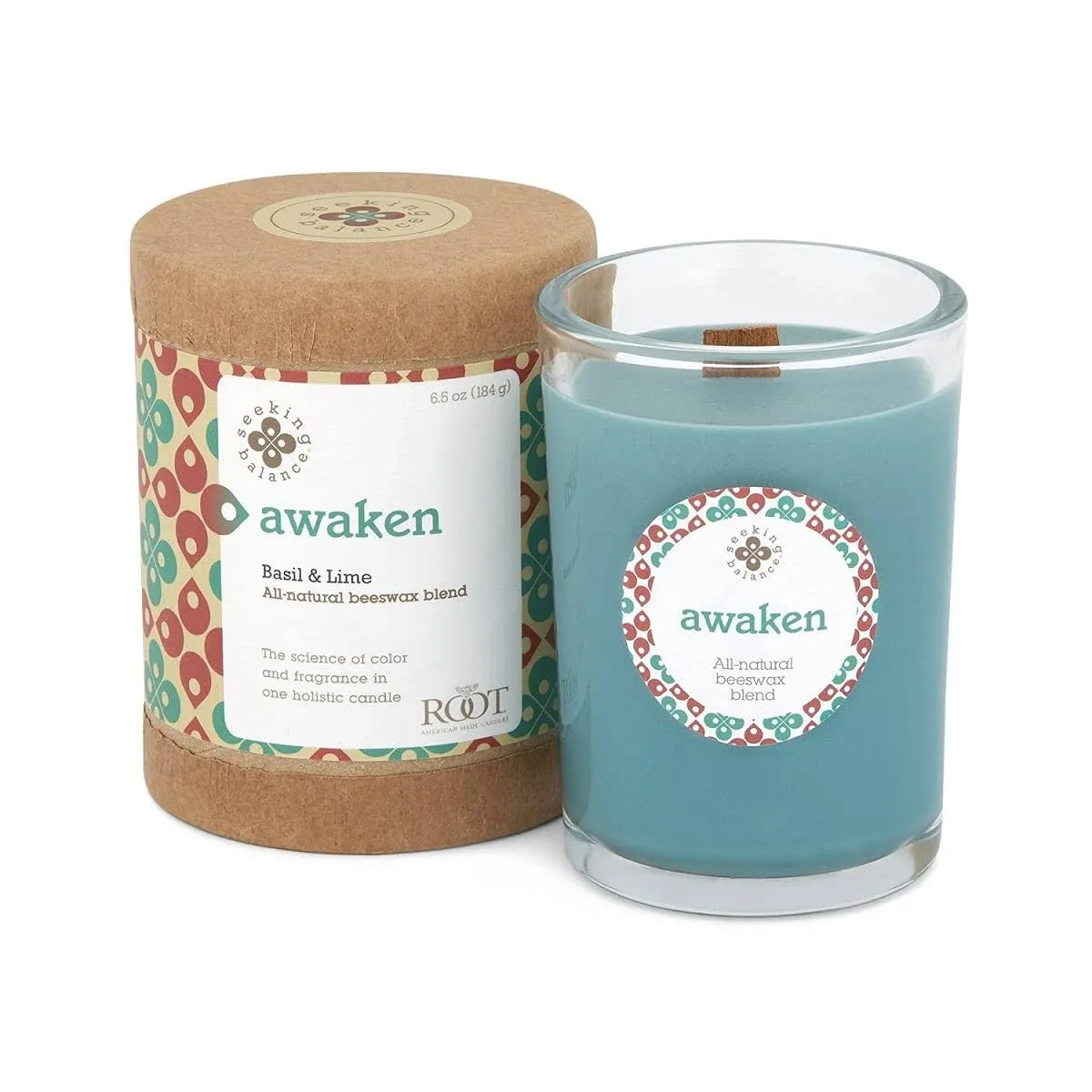 Root Seeking Balance - Energize: Rosemary Eucalyptus - 6.5oz Candle