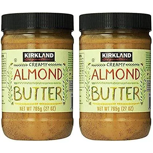 Kirkland Signature Creamy Almond Butter, 27 oz