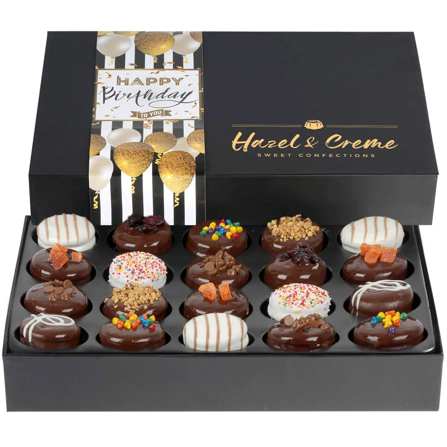 Hazel & Creme Birthday Gift Basket