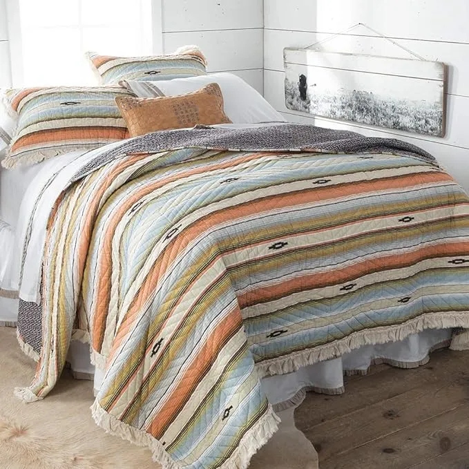 Rod's True Western Southwest Ruffle Quilt Set