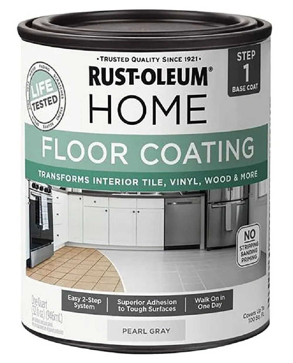 Rust-Oleum Revêtement de sol 365932 - Gris - 0,5 l