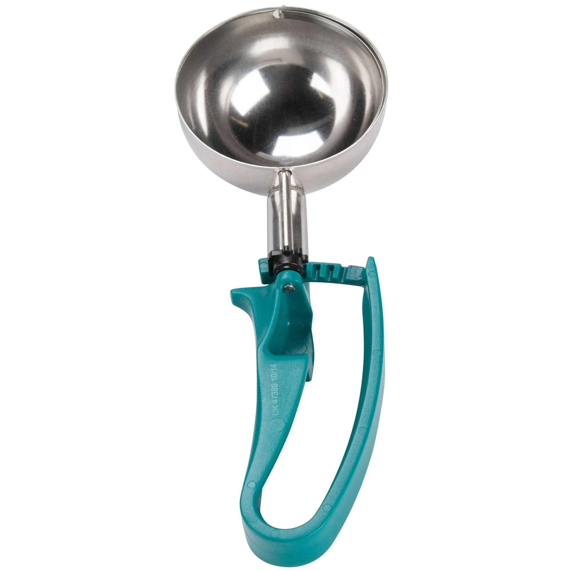 Vollrath 47389 Teal Standard Length 6 oz. Squeeze Disher