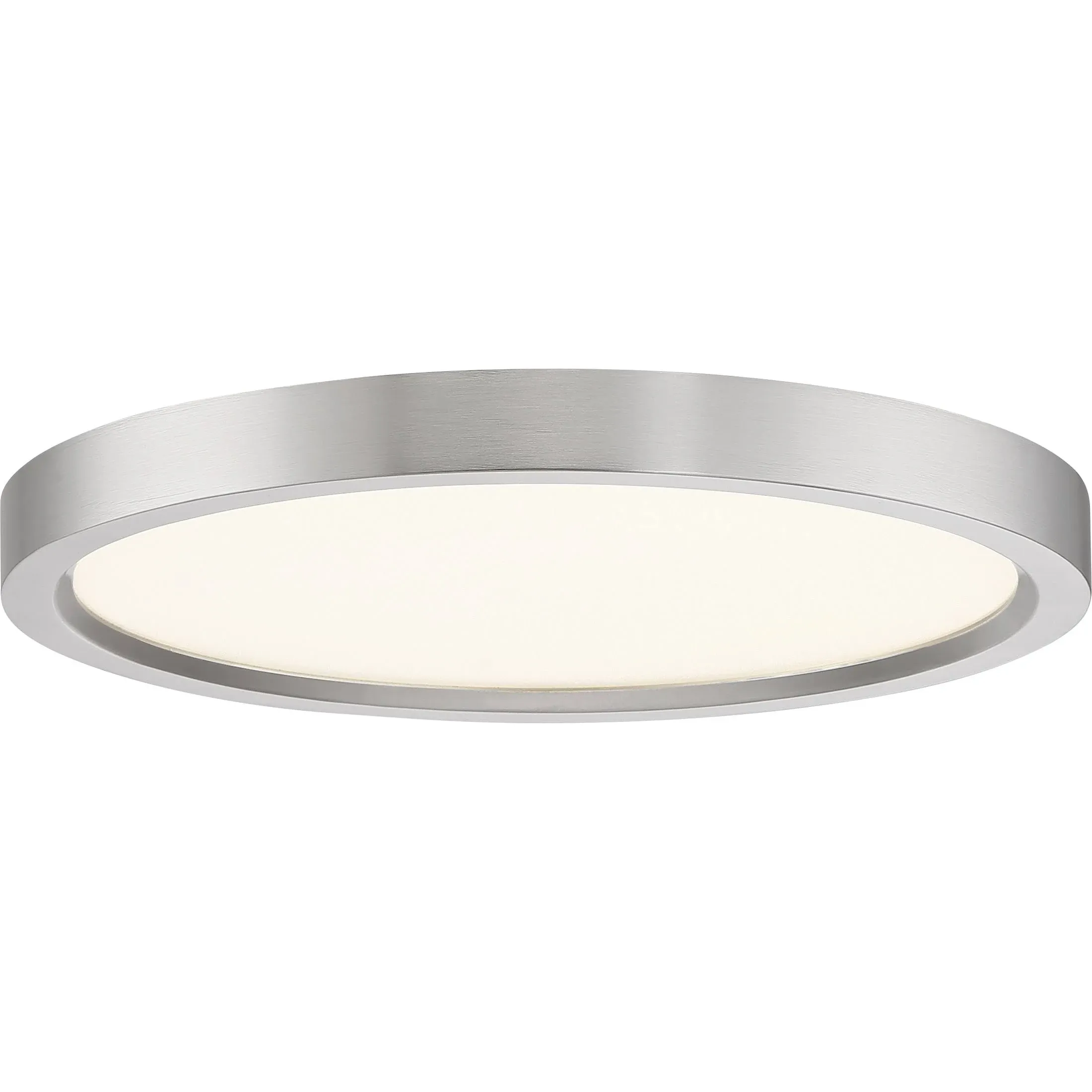 Outskirt LED 11 inch Brushed Nickel Flush Mount Ceiling Light