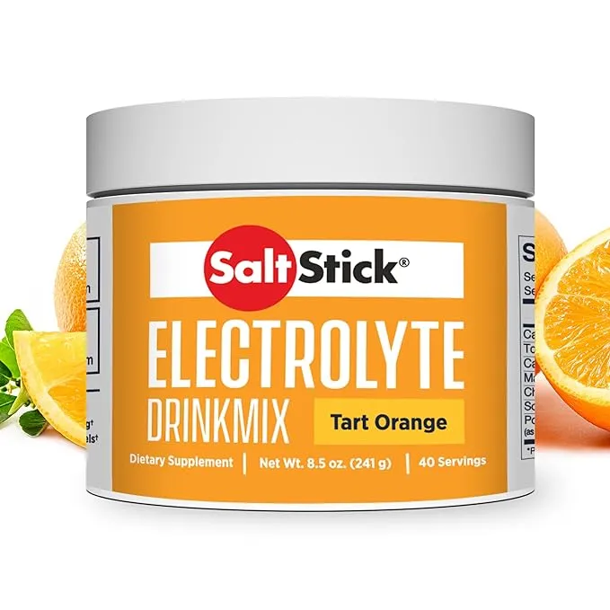 SaltStick DrinkMix - Tart Orange 40 Serving