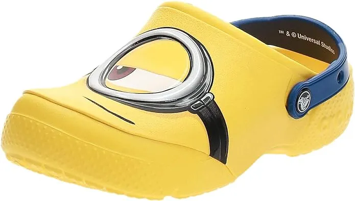 Crocs Fun Lab Minions Despicable Me Casual Comfort Walking Outdoor Infant Clogs