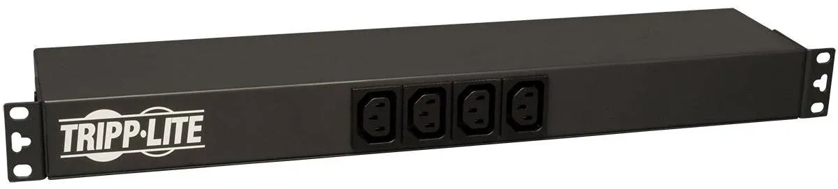 Tripp Lite Basic PDU, 14 Outlets (12 C13, 2 C19), 100-240V, C20 with L6-20P ...