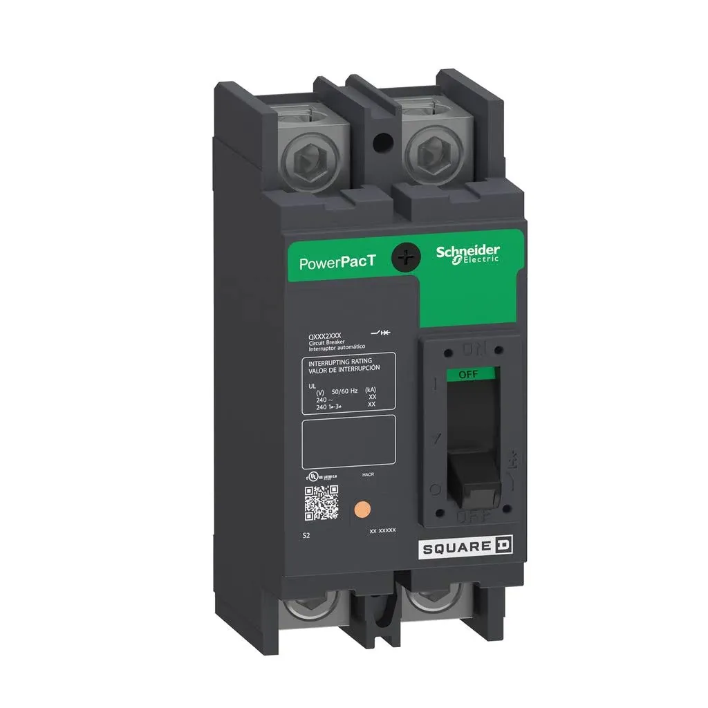 Schneider Electric QDL22200 PowerPact Q - molded case circuit breaker - 2-pole - 25 kA - 240 V - 200 A 