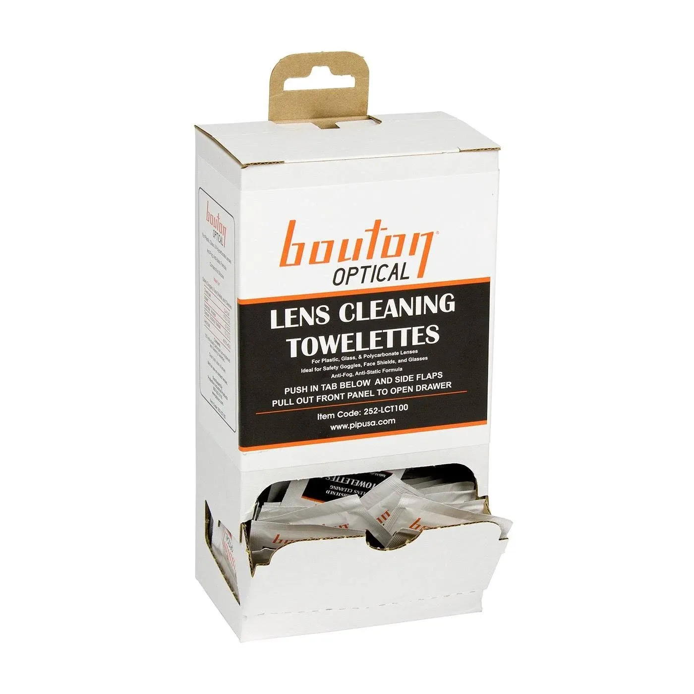 Bouton 252-LCT100 Lens Cleaning Towelette