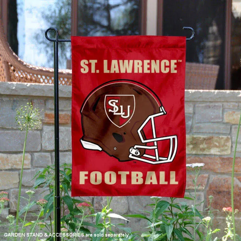 St. Lawrence Saints Football Helmet Garden Flag and Yard Banner