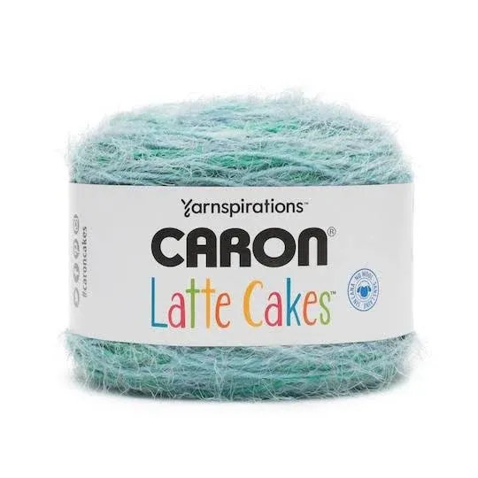 Caron Latte Cakes Self-Striping Yarn, 8.8 oz. / 250g, 530 Yards / 485 Meters (Velvet Teal 291222-22006)