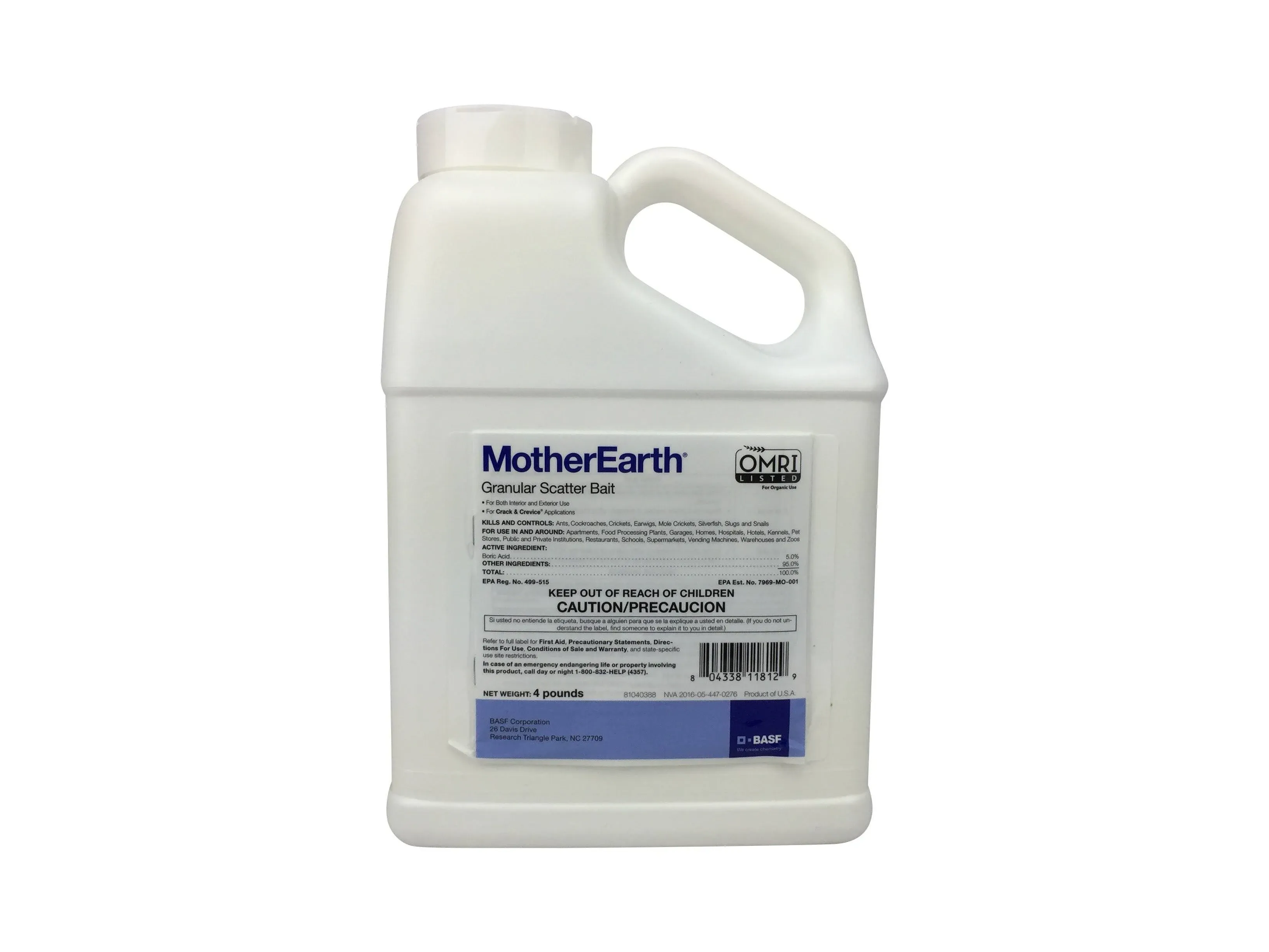 Motherearth Granular Scatter Bait Jug