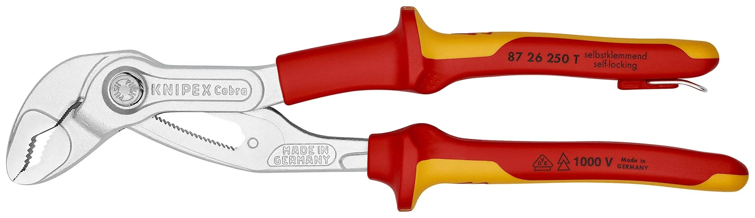 Knipex KPX8726250 VDE Cobra® Water Pump Pliers 250mm