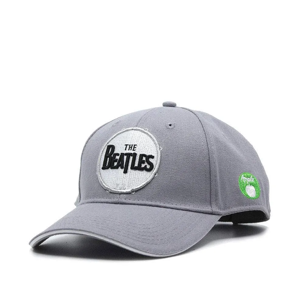 NWT The Beatles Classic Ball Cap Drum Abbey Road Black Gray