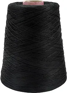 DMC 5628-310 Six Strand Embroidery Cotton, 500gm, Black