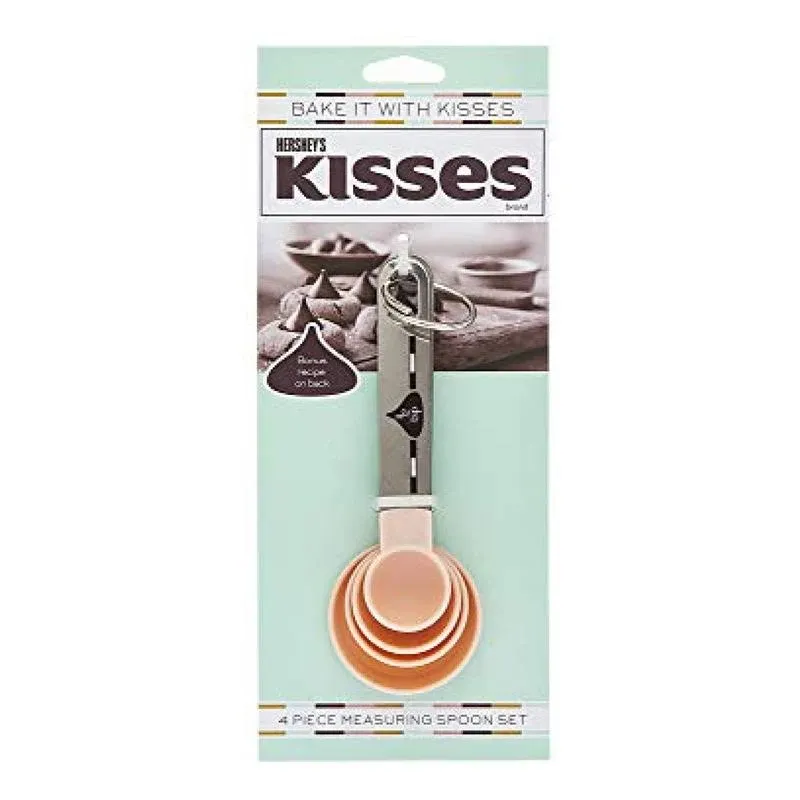 Hershey&#039;s Kisses Measuring Spoon Set For Baking 4 Pieces