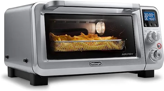 "De'Longhi Livenza 9-in-1 Digital Air Fry Convection Toaster Oven - Stainless Steel"