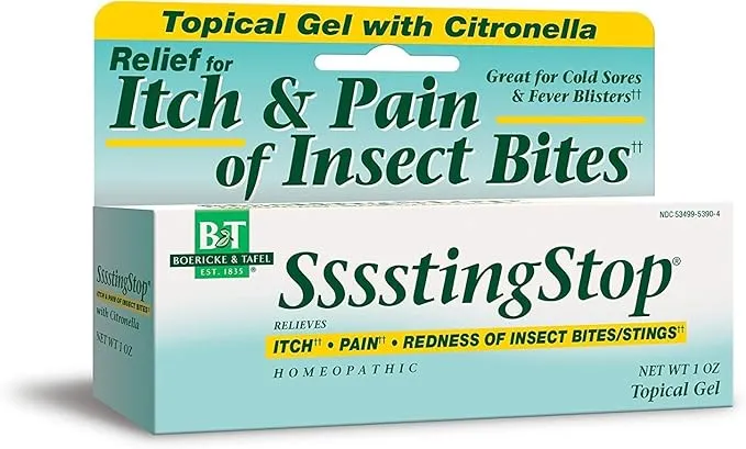 Natures Way B&T Gel Ssssting Stop 1 oz