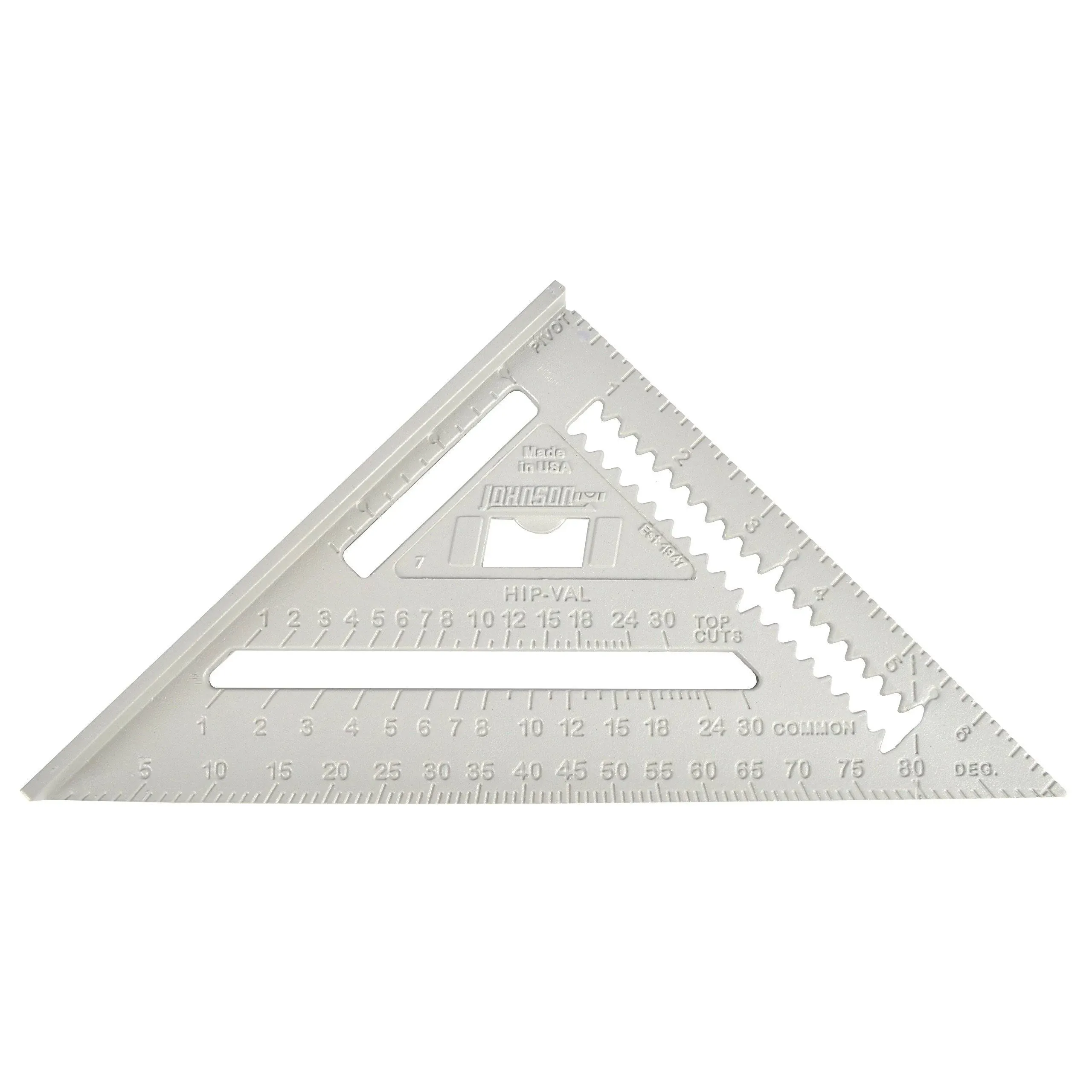 Johnson RAS-1B Rafter Square, Aluminum, 7 in L