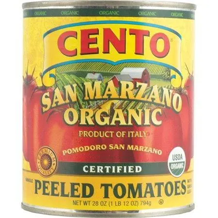 Cento Organic San Marzano Tomato, 28 Ounce -- 6 per case