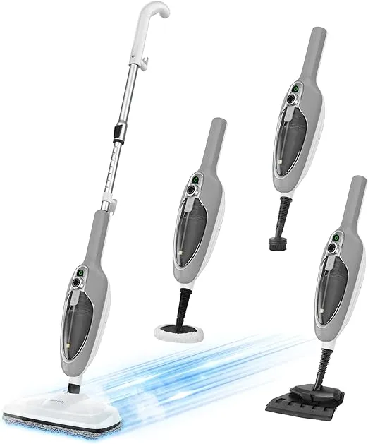 Steam Mop - 10-In-1 Multipurpose Handheld Steam Cleaner Detachable Floor Steamer