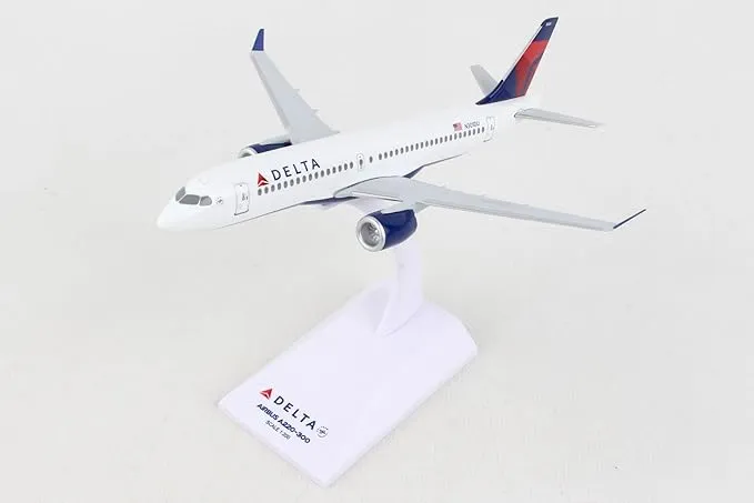 SkyMarks 1091 Delta Air Lines Airbus A220-300 1/200 Scale Model