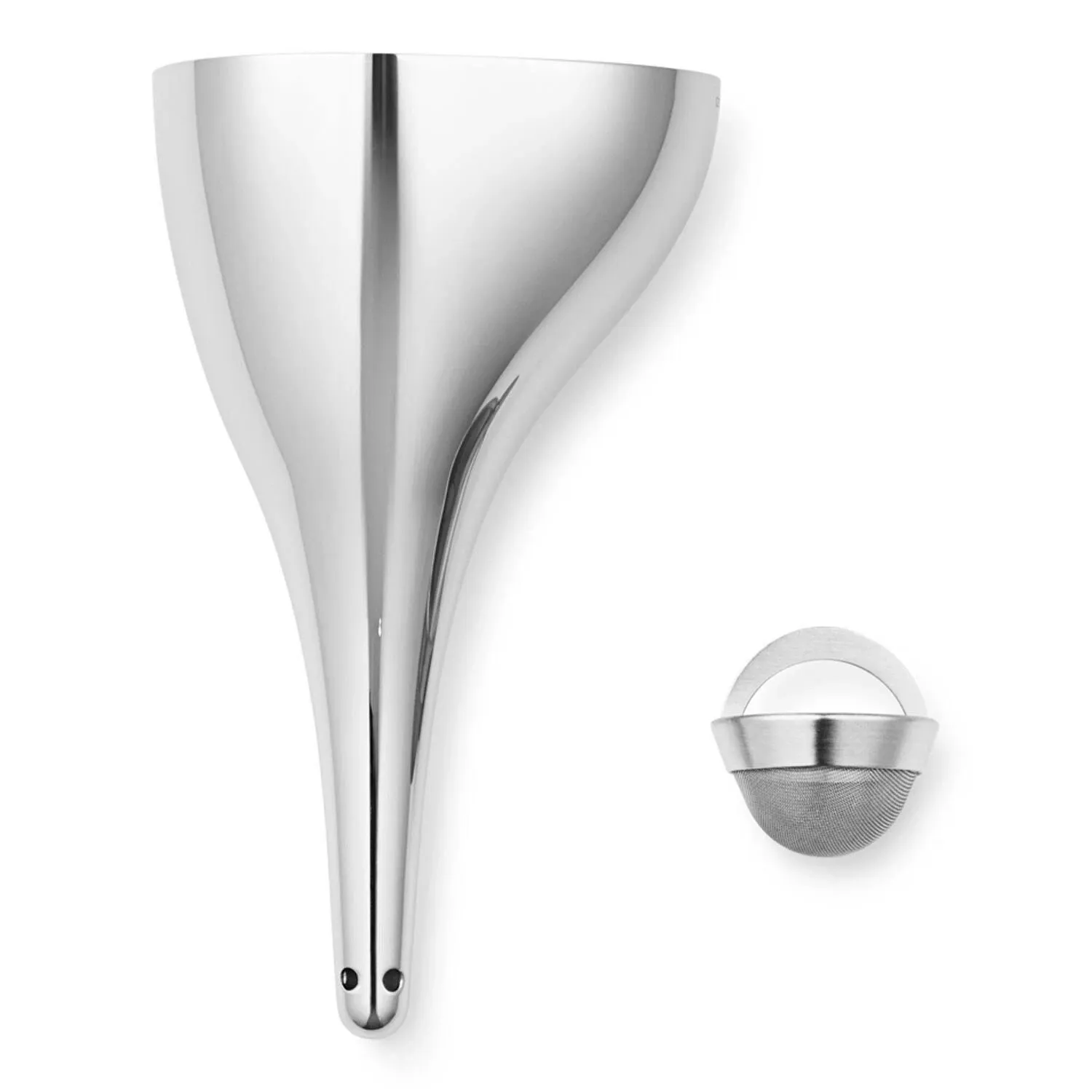 Georg Jensen Sky Wine Decanter Aerating Funnel with Filter