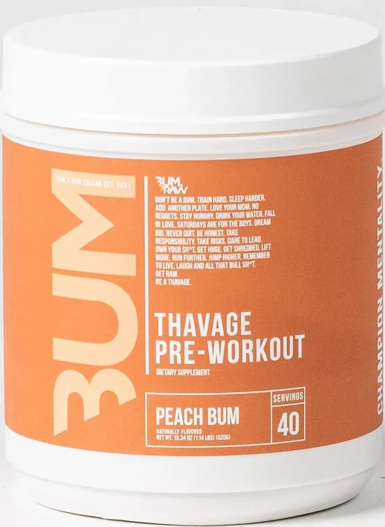 Raw Nutrition Thavage Pre-Workout - Raspberry Lemonade