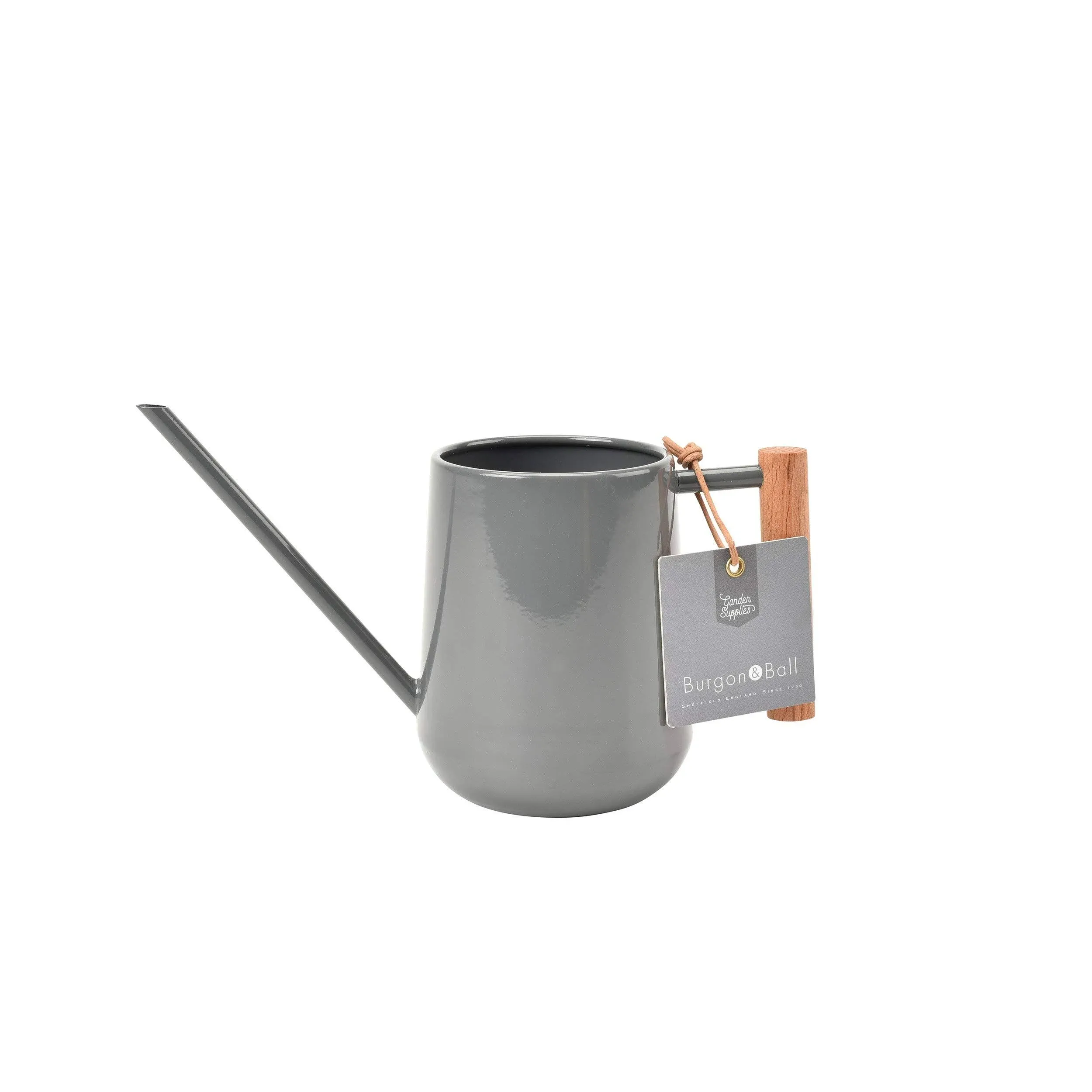 Burgon & Ball Indoor Watering Can - Charcoal