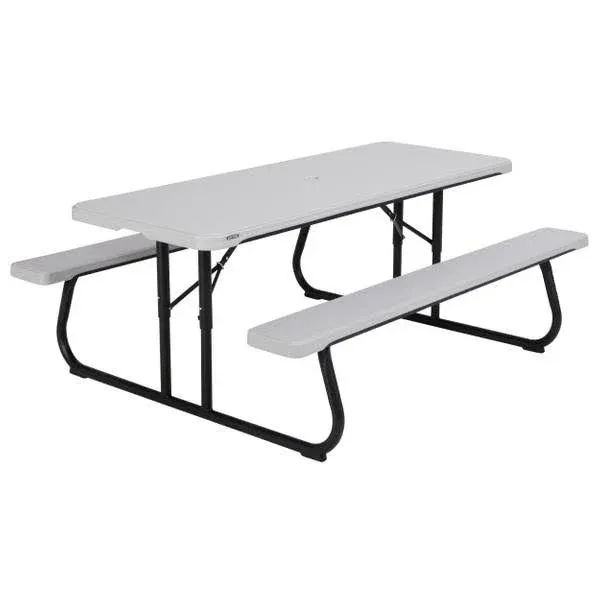 Lifetime 6-Foot Classic Folding Picnic Table