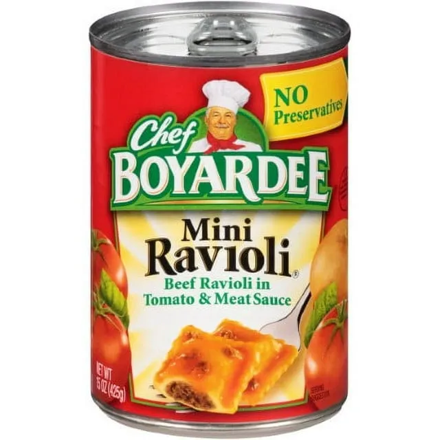 Chef Boyardee Beef Mini Ravioli