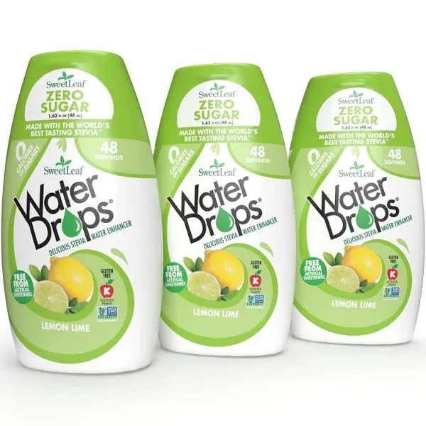 Sweetleaf Water Drops Lemon Lime