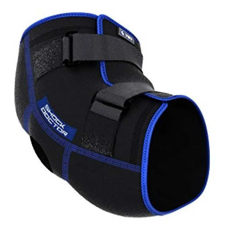 Shock Doctor Ice Recovery Compression Elbow Wrap - Black L/XL