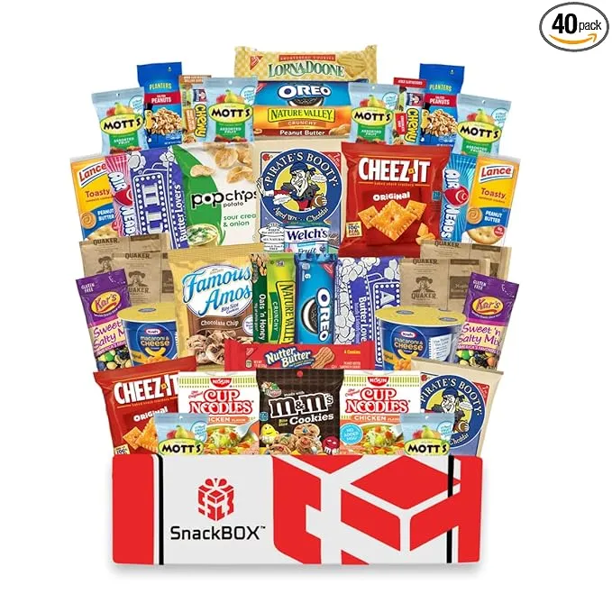 Care Package Snack Box for College Students