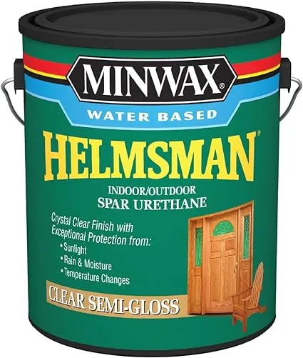 Minwax Helmsman Spar Urethane Indoor/Outdoor Wood Finish, Quart, Satin