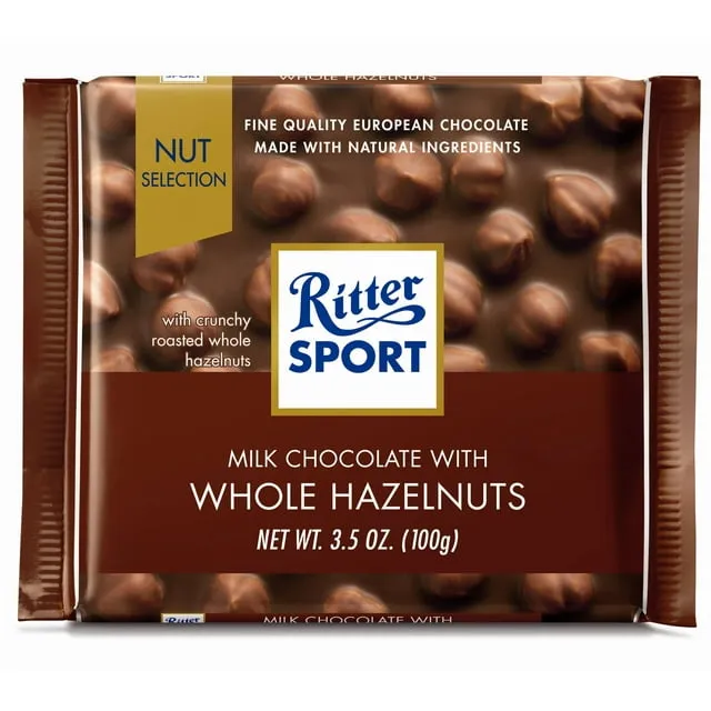 Ritter Sport Dark With Whole Hazelnuts