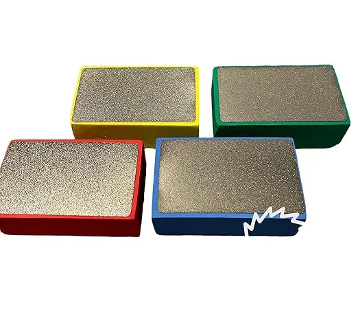 Diamond Hand Polishing Pads for Sanding &amp; Grinding Stone, Concrete, Glass, Ceram