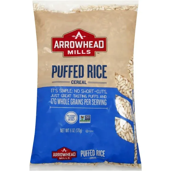 Arrowhead Mills Puffed Rice Cereal