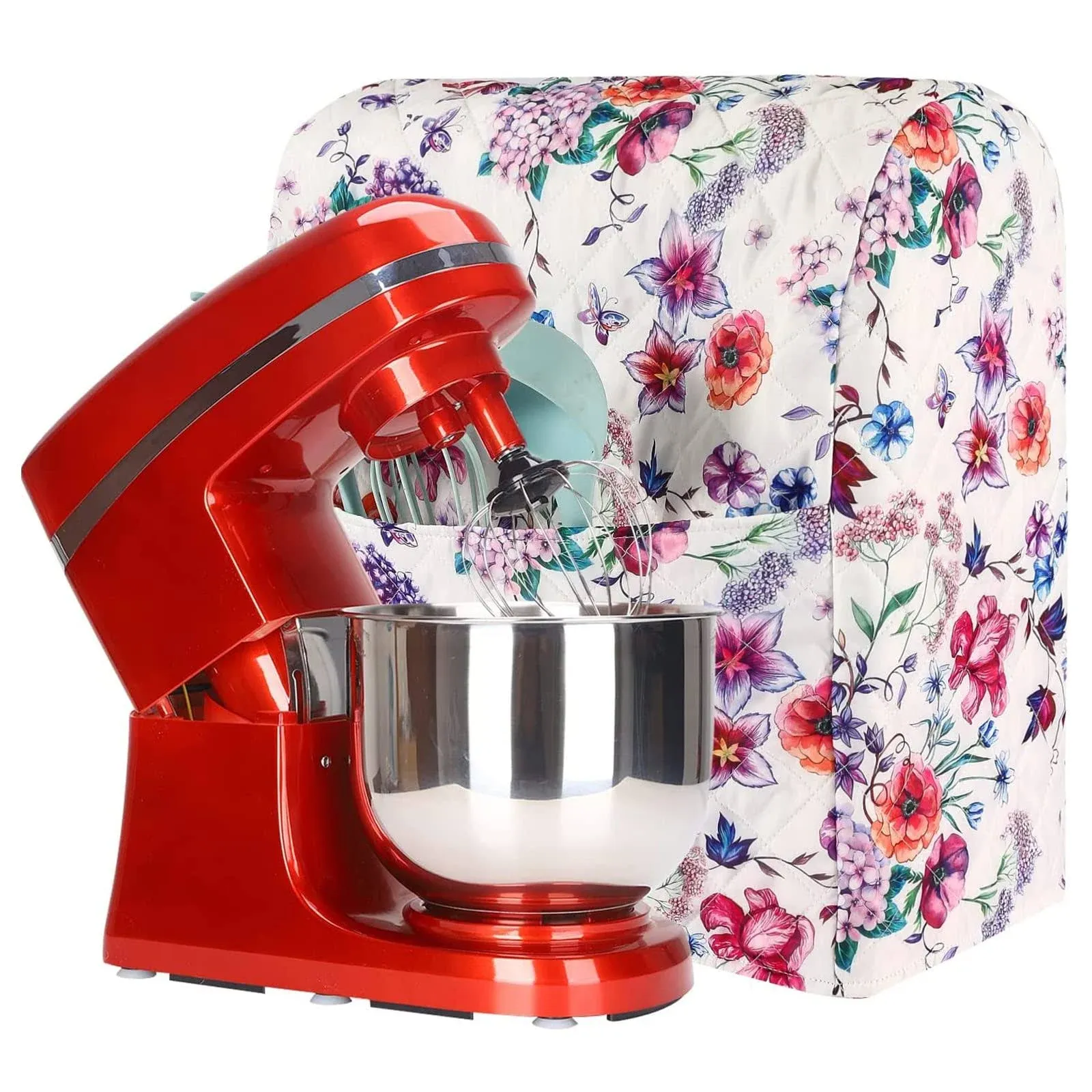 Stand Mixer Cover, Mixer Cover Compatible with 6-8 Quart Kitchen Aid/Hamilton Mixers/Tilt Head Bowl Lift Models Stand Mixer,Pioneer Woman Kitchen Mixer Cover.Kitchen Aid Mixer Accessories