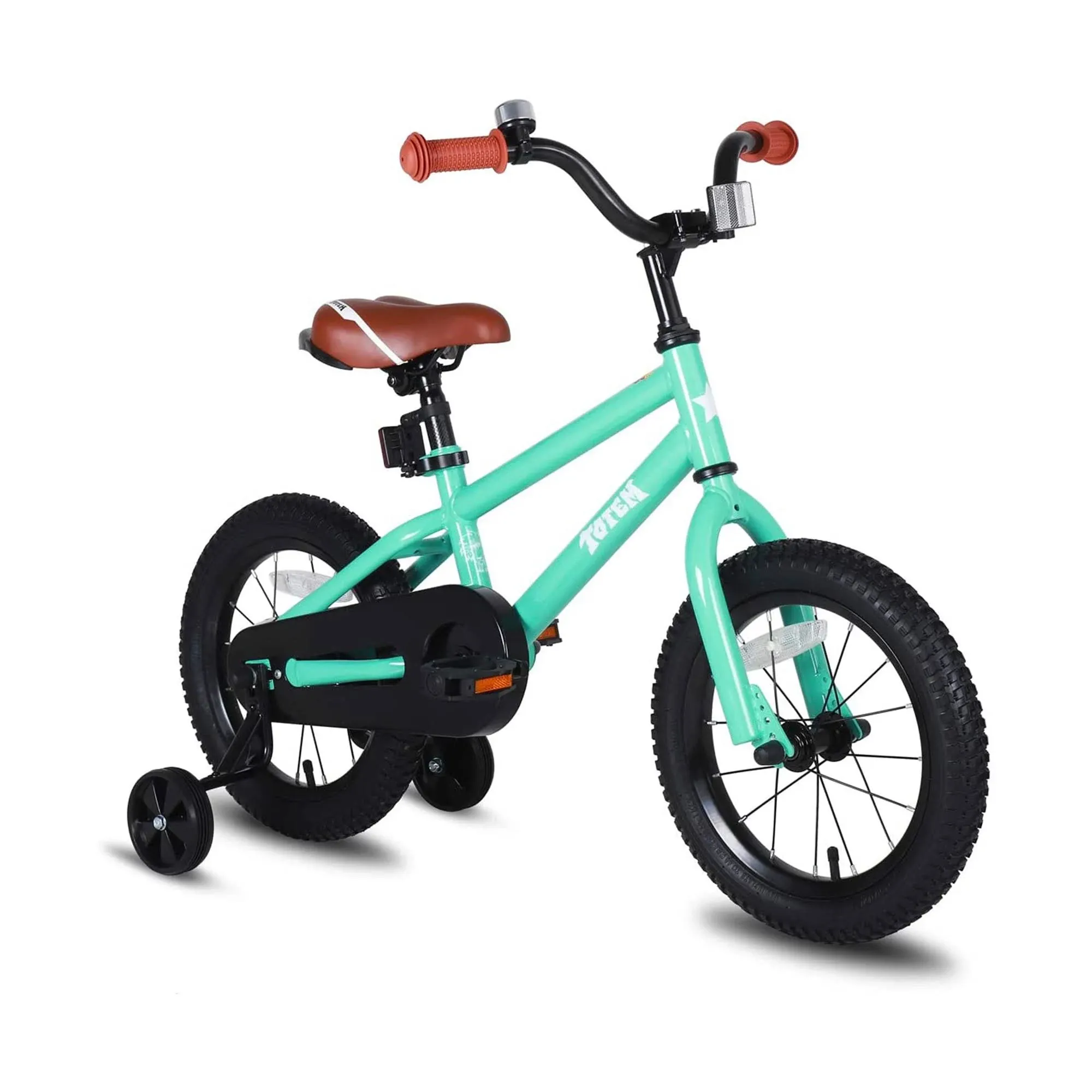 JOYSTAR Totem Kids Bike for Kids Ages 5-9 with Kickstand, 18 inch, Mint Green