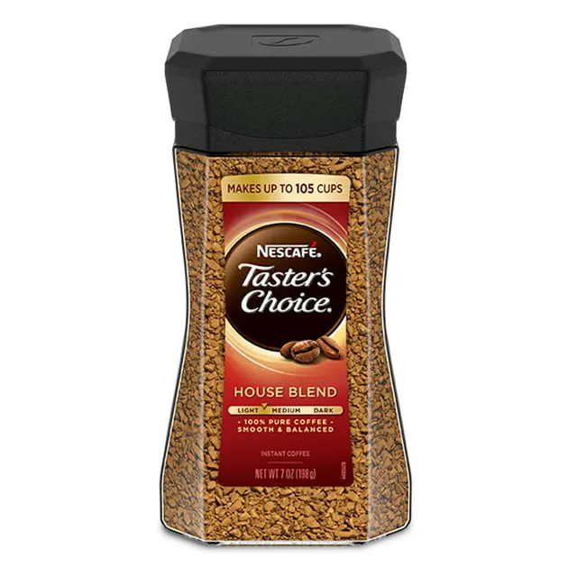 Nescafe Taster's Choice House Blend Light Roast Instant Coffee - 7oz