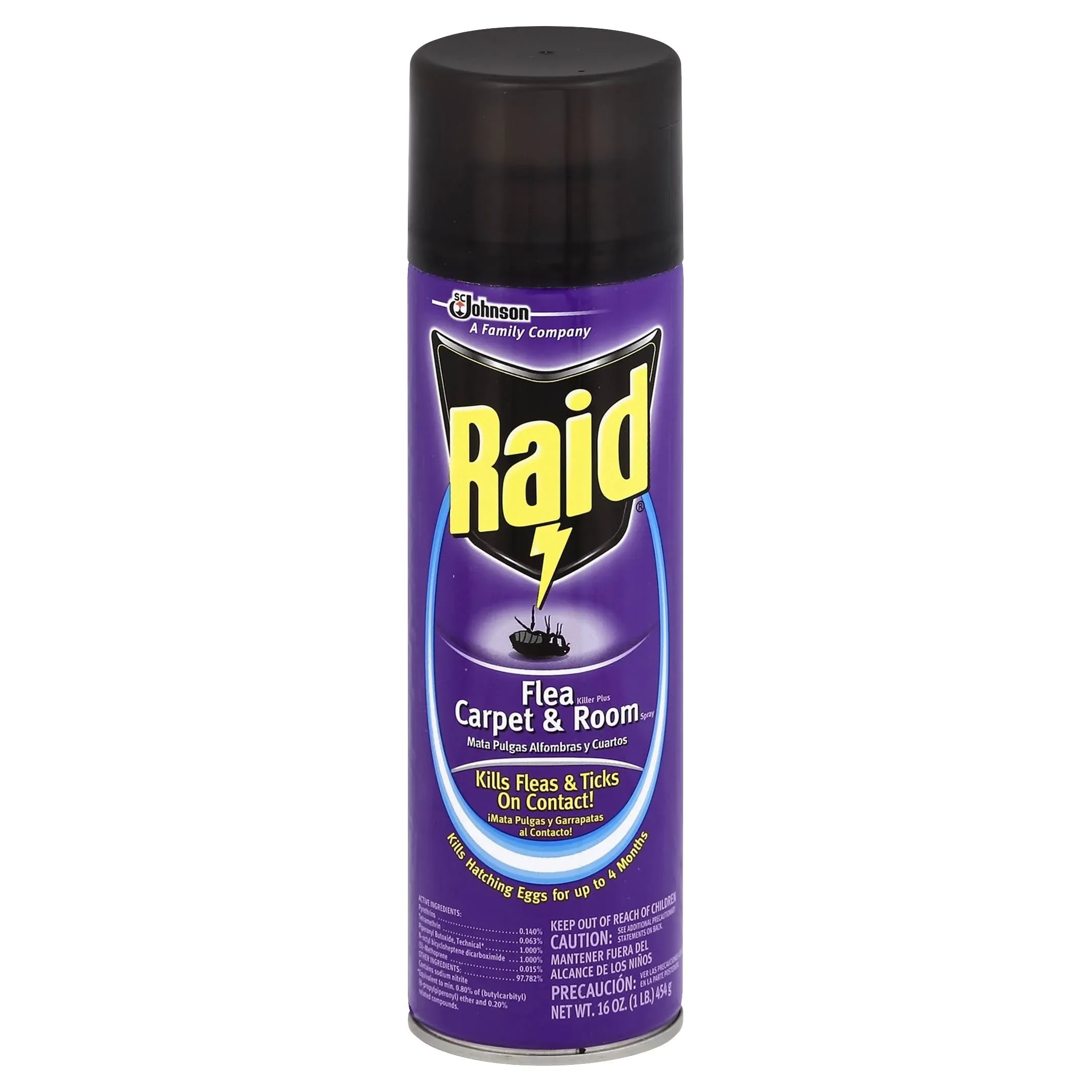 Raid Flea Killer Plus Carpet & Room Spray 16 oz