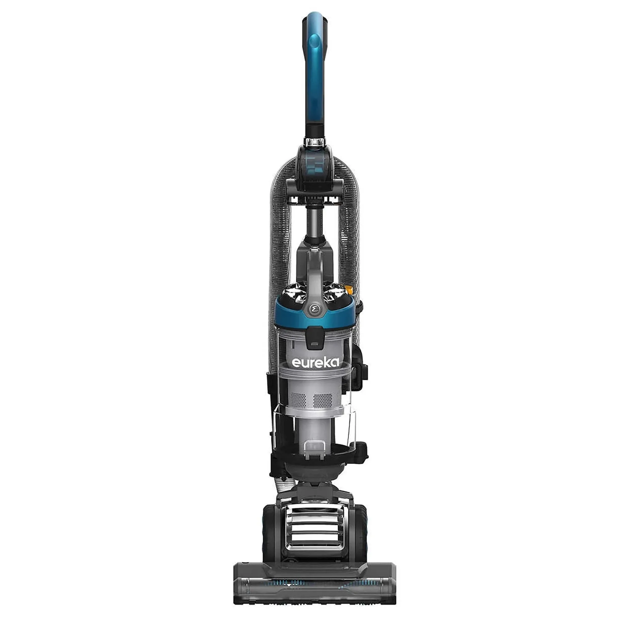 Eureka FloorRover Dash Upright Pet Vacuum Cleaner, HEPA Filter, Swivel Steering for Carpet and Hard Floor, Bagless, Deep Ocean (Renewed)