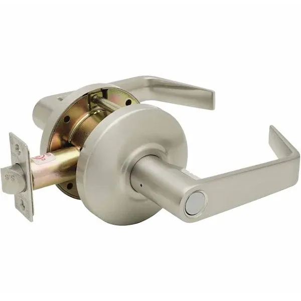 Avery Grade 2 Cylindrical Lever Privacy Nfl Ul, Satin Stainless