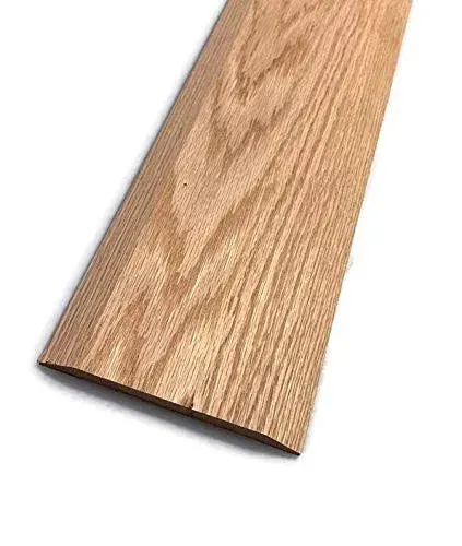 6" Wide x 5/8" High Unfinished Oak Threshold part number W-80-U (4 FT Long)